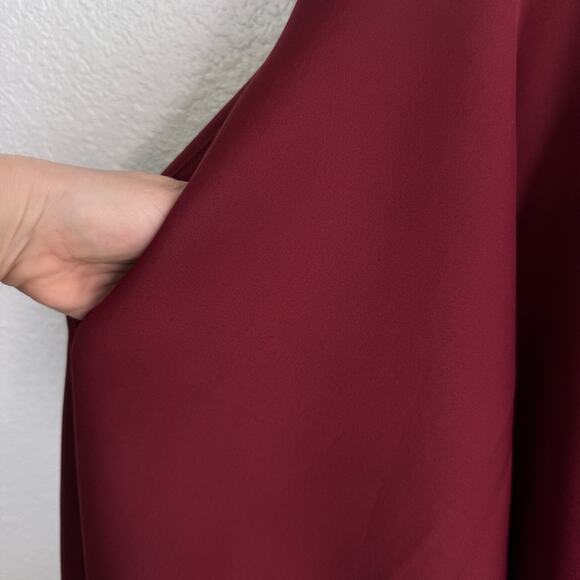 Elhoffer Dress Womens XL Galactic Commander Cosplay Costume Con Festival Maroon - Picture 7 of 14